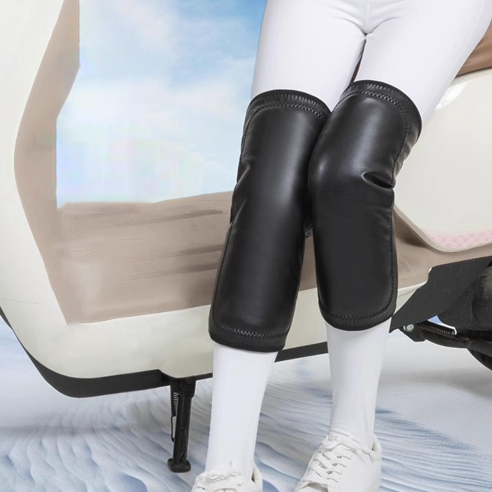 Winter Cycling Commute - Knee Warmers Thermal Leg Brace Running