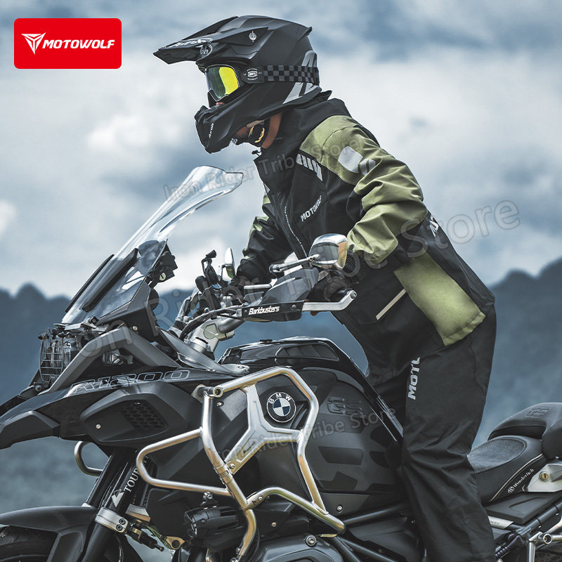 Motowolf Waterproof Reflective - огляд і ціна Cycling Commuter Rain Jacket