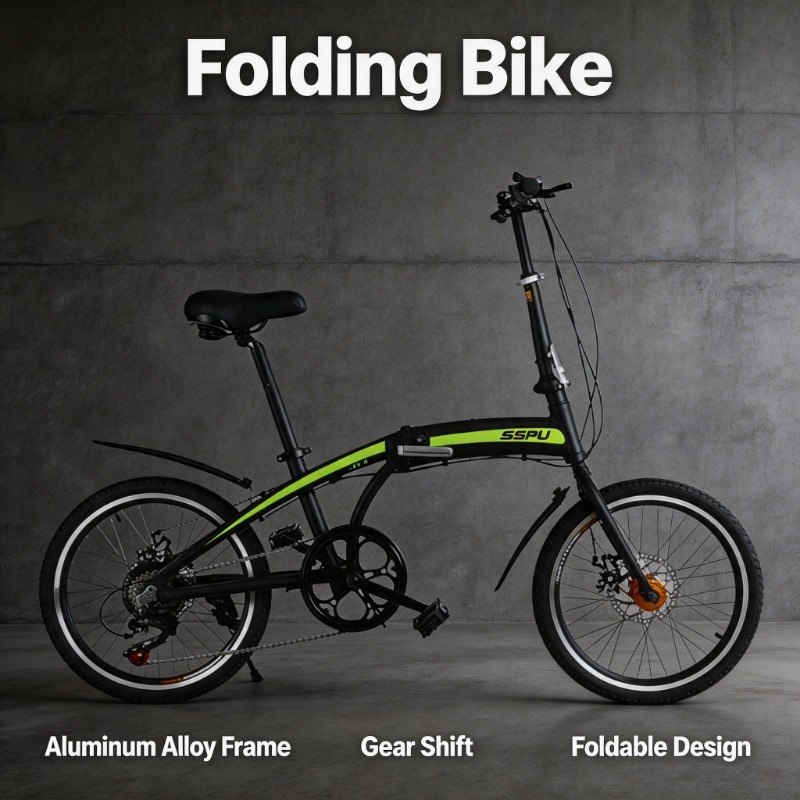 20 Inch Folding Bike - Lightwe - огляд і ціна Commuting With Bike