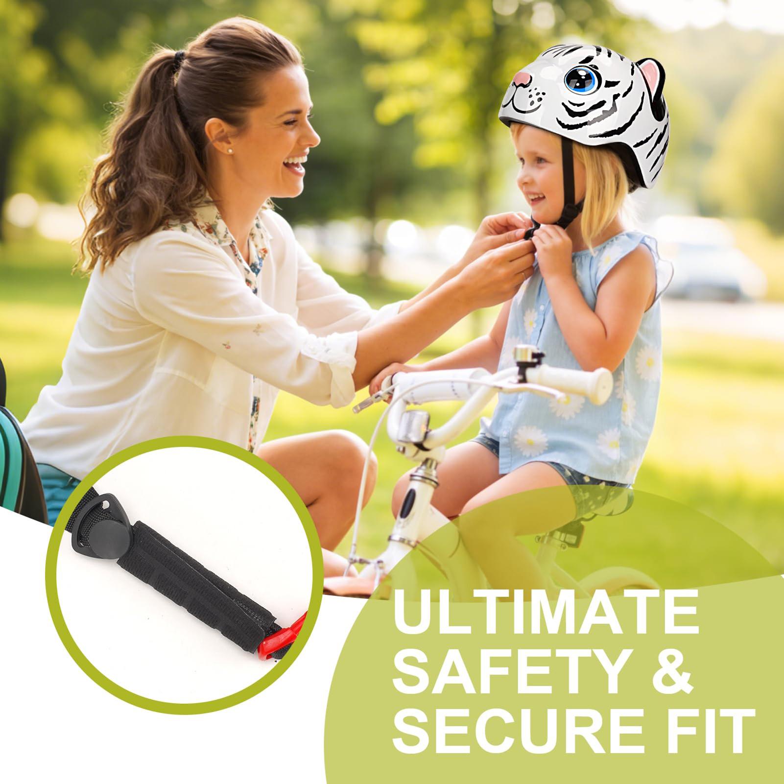 Helmet For Kids Tiger Pattern  - огляд і ціна Commute Cycling Helmet