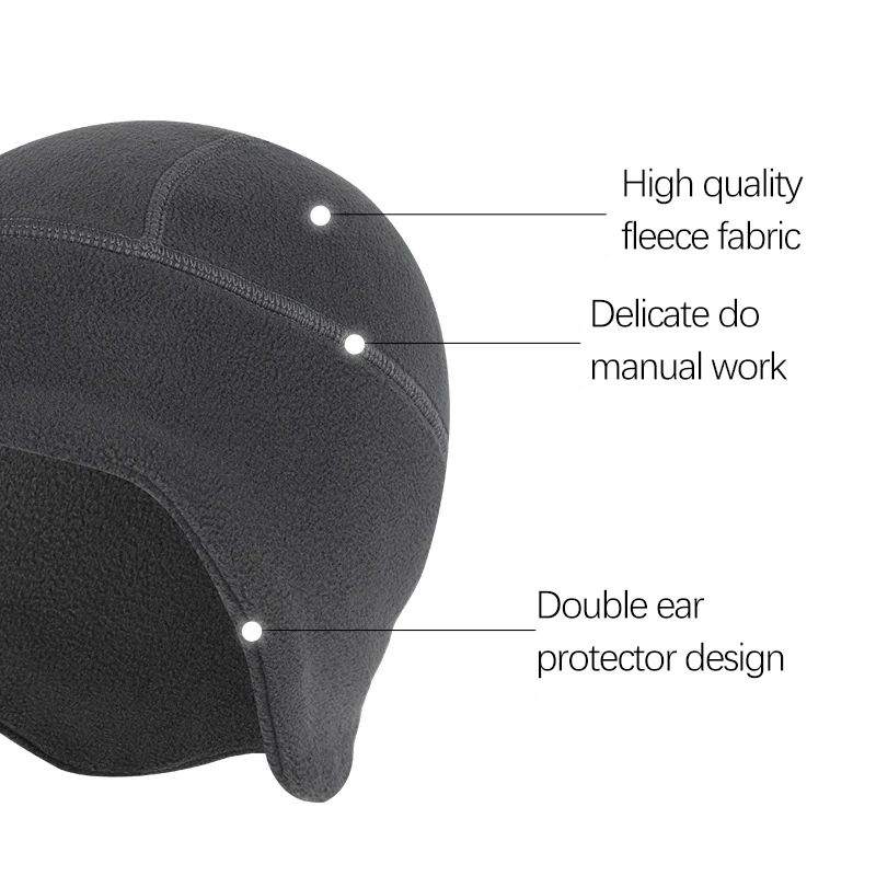 Fleece Earflap Hat Cycling Aut - огляд і ціна Winter Cycling Commute
