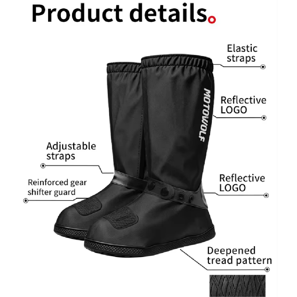 Outdoor commuting Tube Rain Sh - огляд і ціна Cycling Commute Shoes