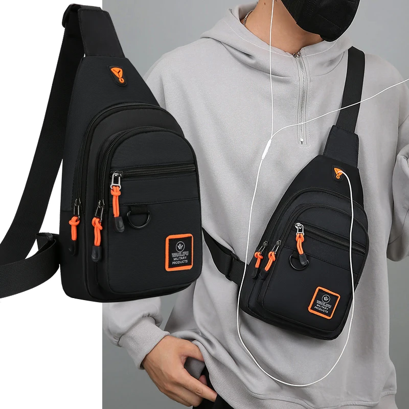 NEW Men's Chest Bag Men's Leis - огляд і ціна Cycling Commute Bag