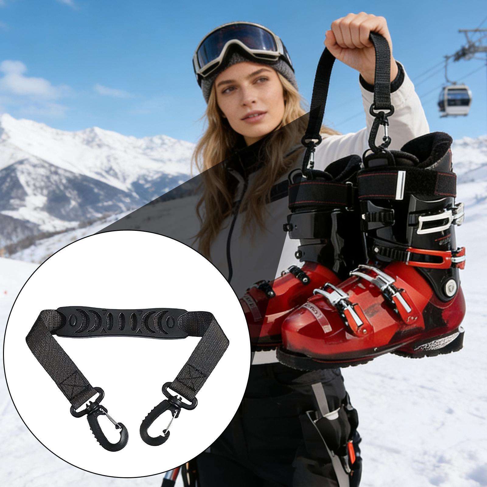 Ski Boot Straps For Carrying W - огляд і ціна Winter Cycling Commute Gear