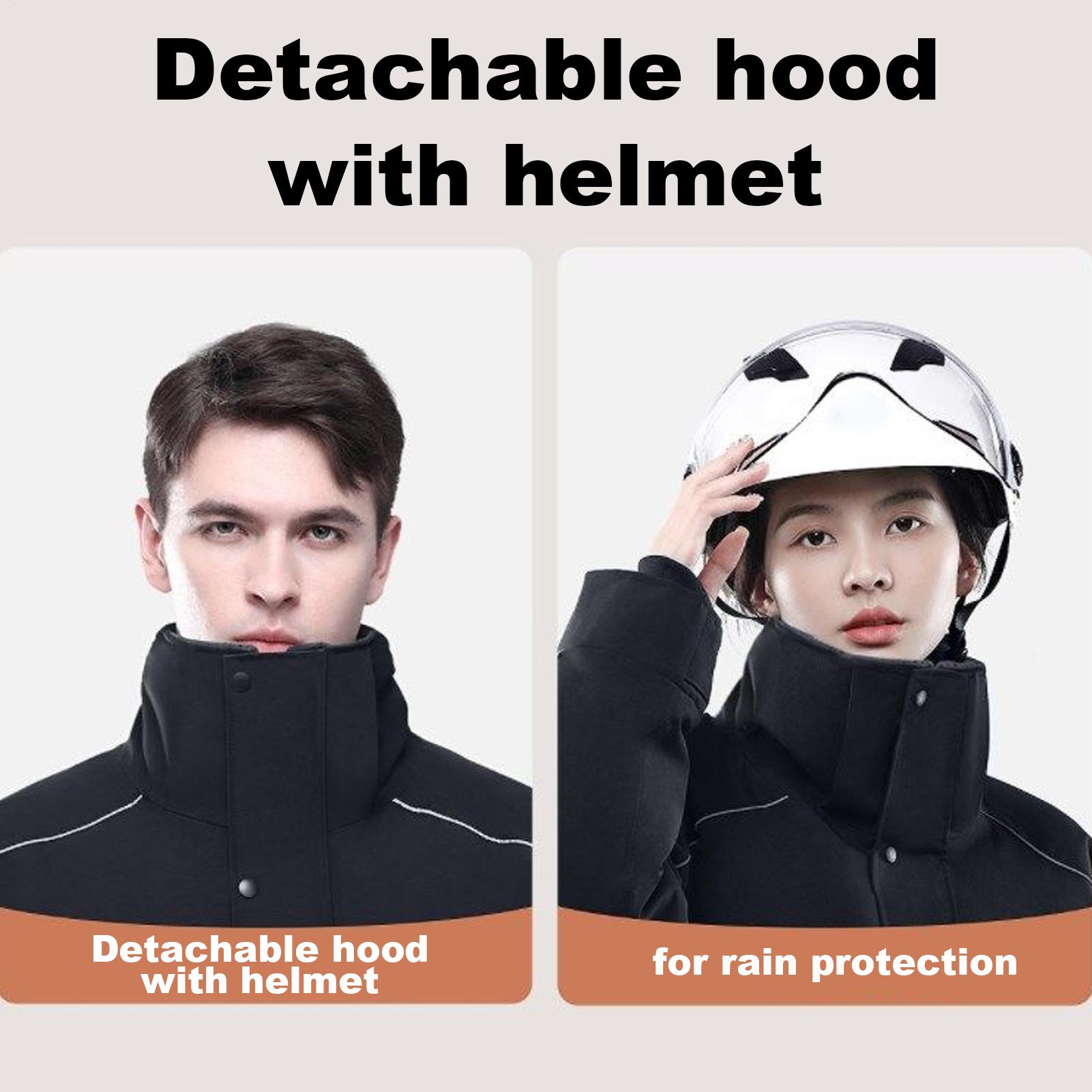 Motorcycle Winter Jacket 4-Poc - огляд і ціна Winter Cycling Commute
