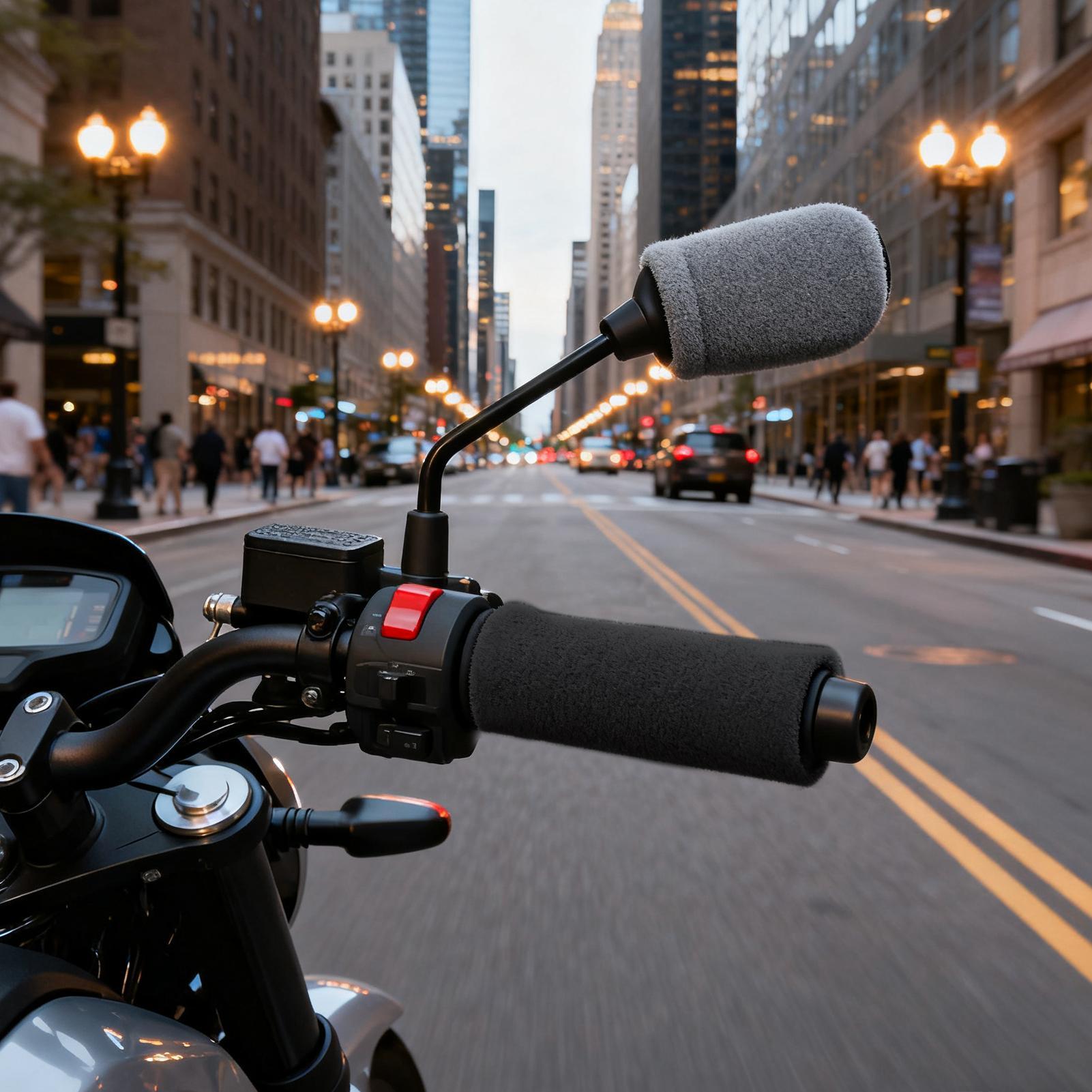 Motorcycle Handle Grip Covers  - огляд і ціна Winter Cycling Commute