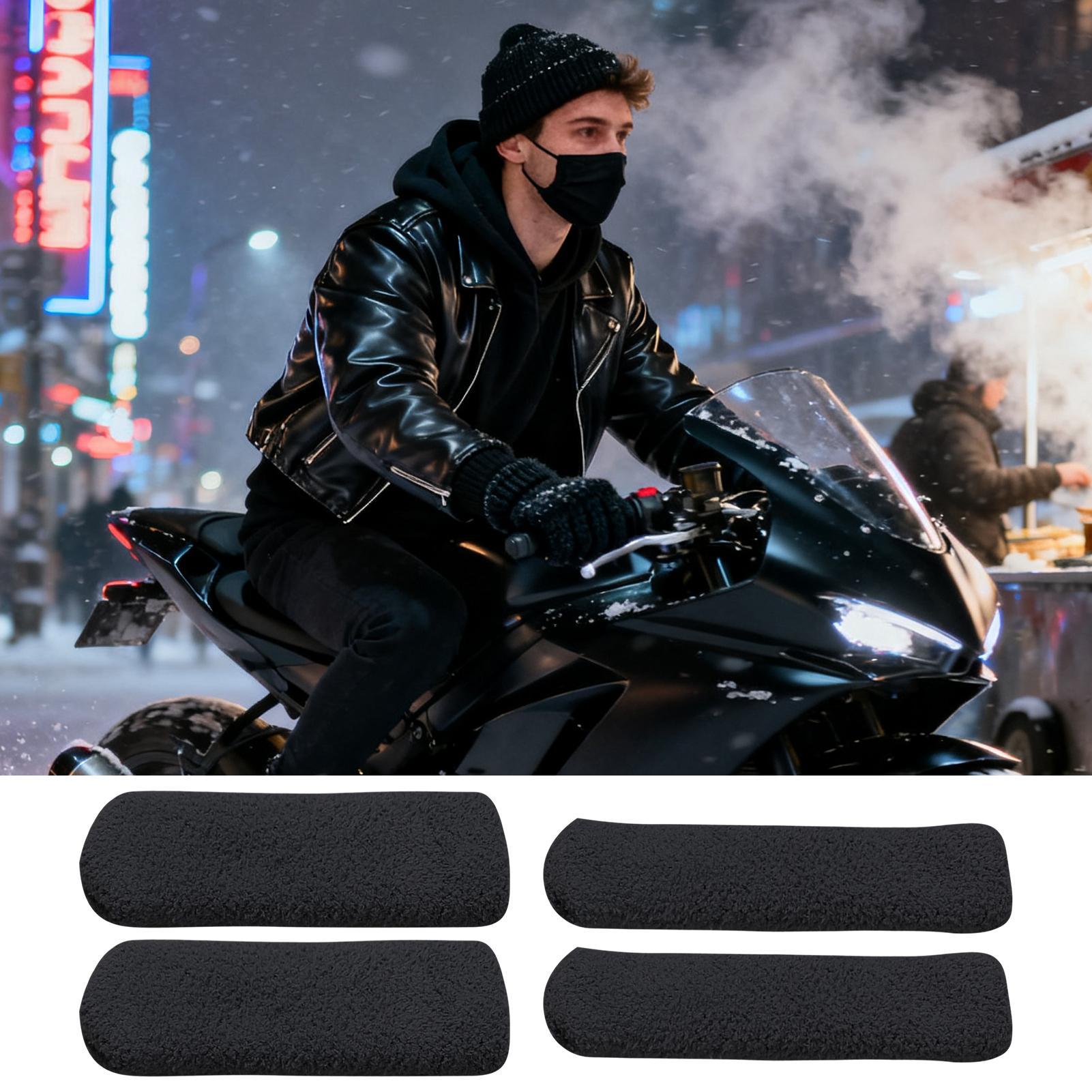 Motorcycle Handle Grip Covers  - огляд і ціна Winter Cycling Commute