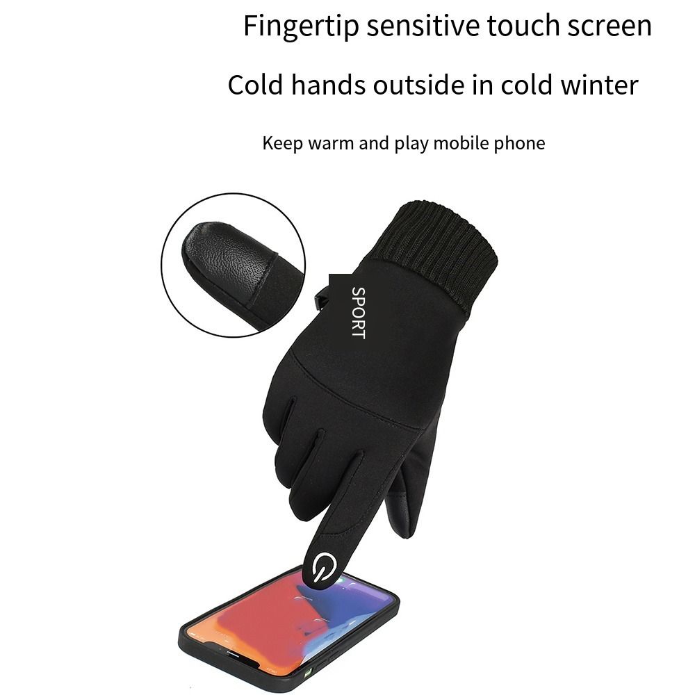 Autumn and Winter Touchscreen  - огляд і ціна Winter Cycling Commute