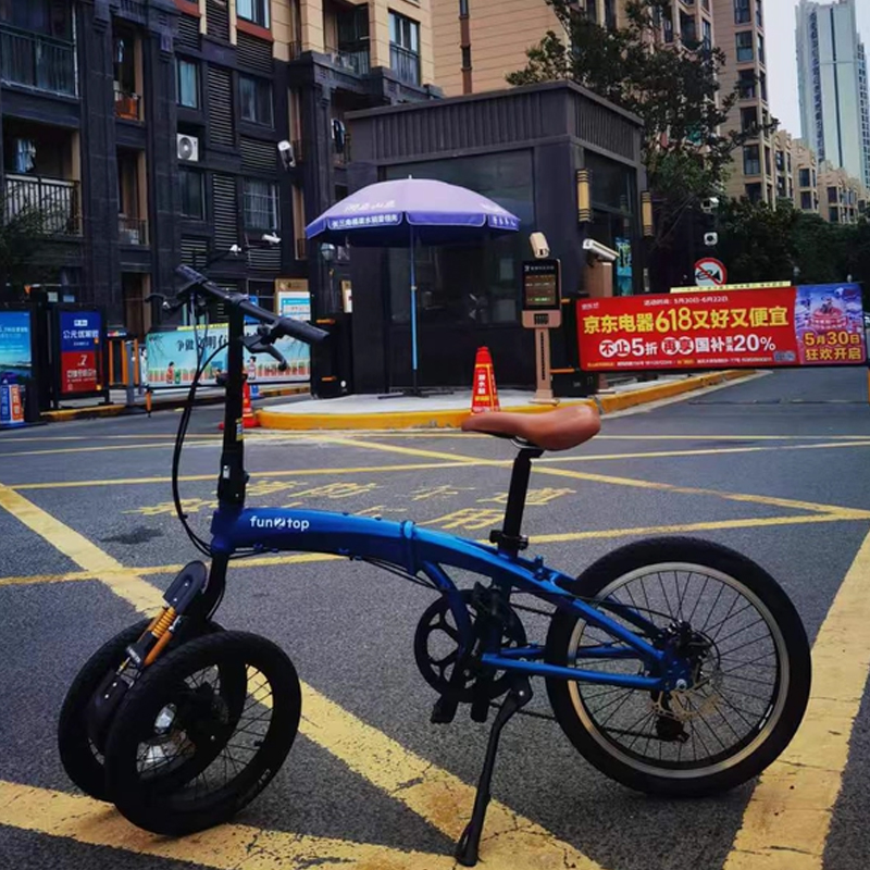 20/16-inch Dual-Front-Wheel Fo - огляд і ціна Commuting With Bike