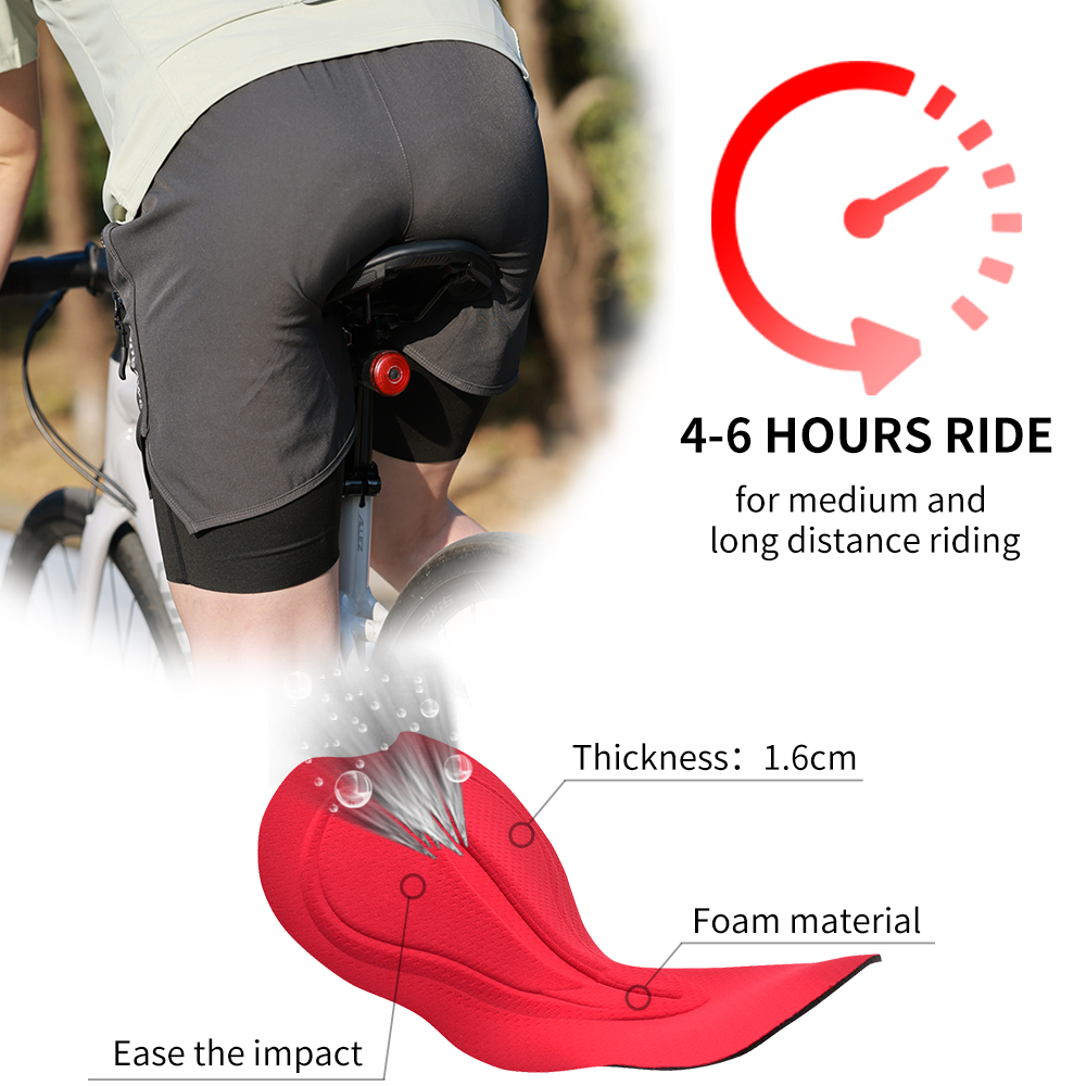 WOSAWE MTB Shorts Summer Men C - огляд і ціна Cycling Commuter Trousers