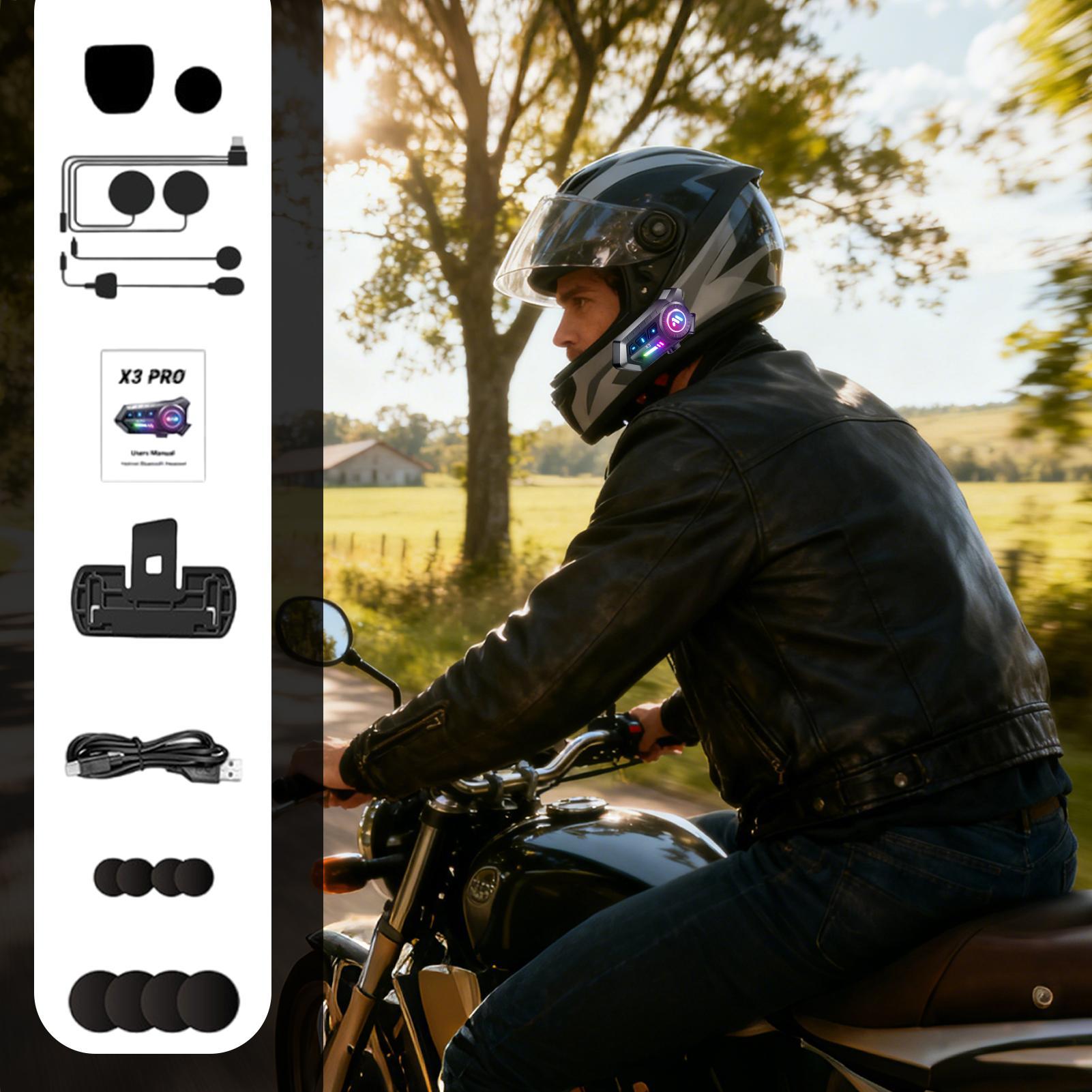Motorcycle Headphones Wireless - огляд і ціна Commute Cycling Helmet