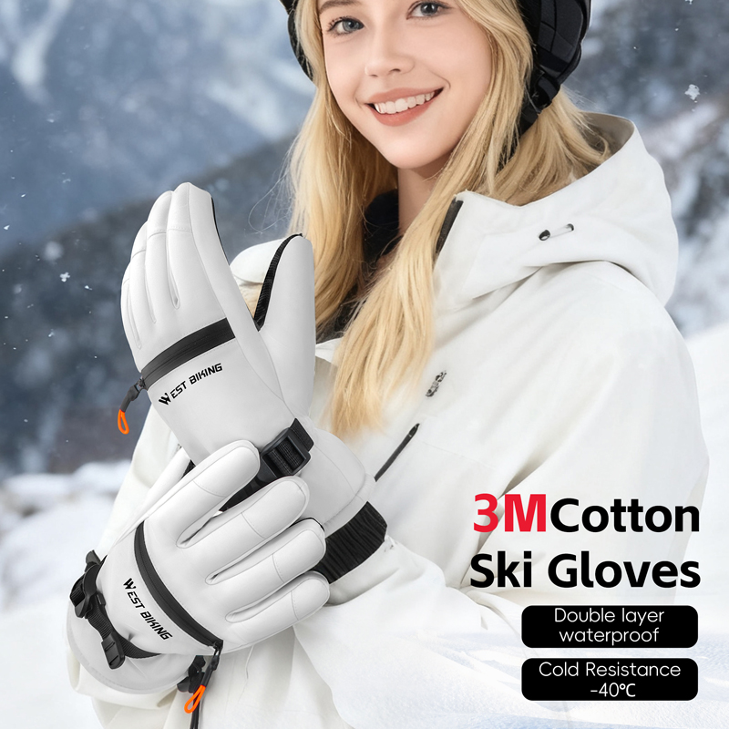 WEST BIKING 3M Cotton Ski Glov - огляд і ціна Winter Cycling Commute Gear