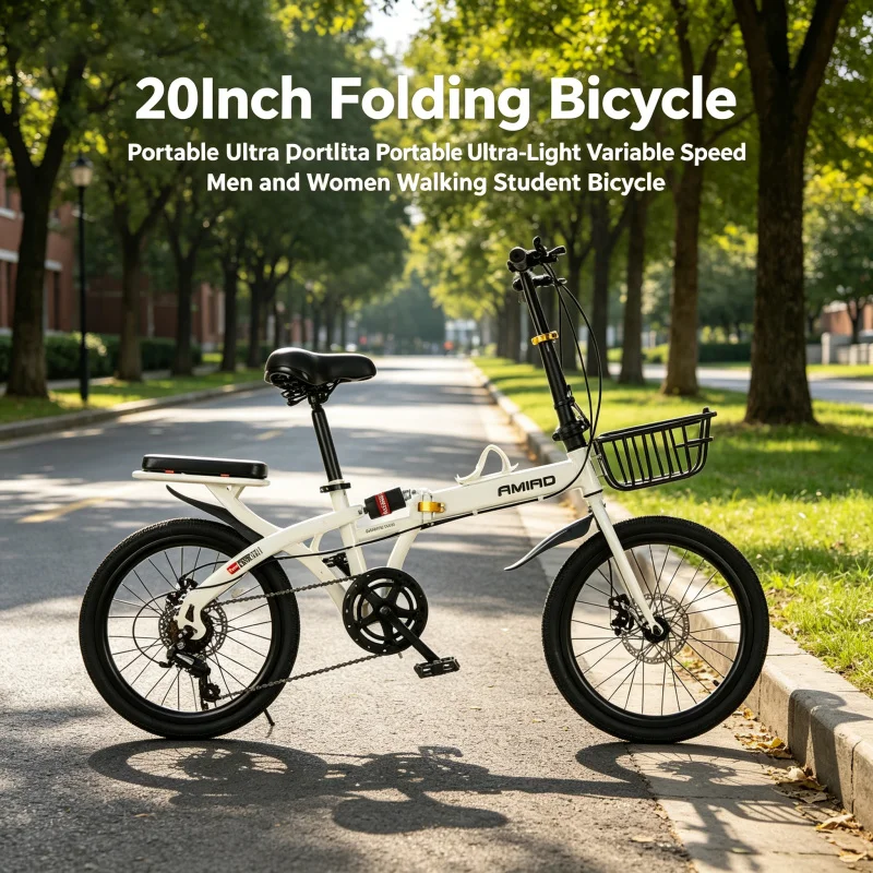 20-inch Ultra-Light Folding Bi - огляд і ціна Commuting With Bike